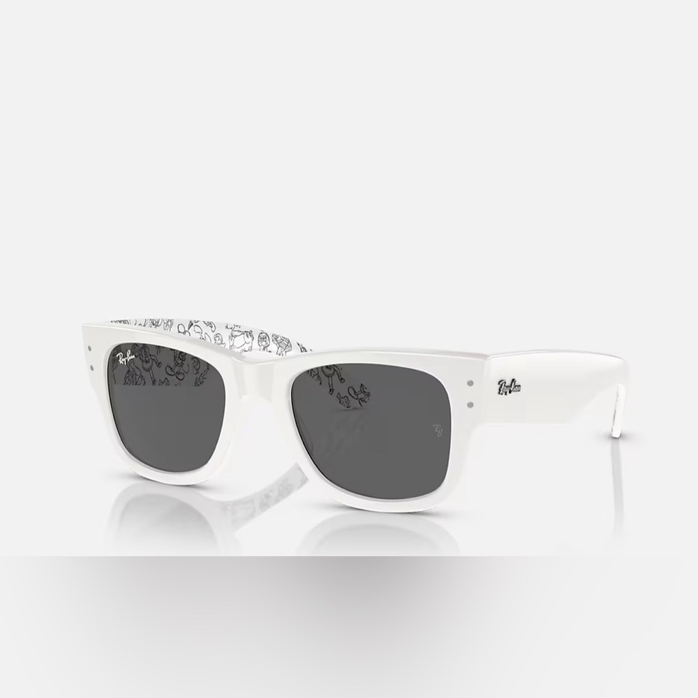 Ray Ban X Disney Sunglasses Mega Wayfarer Limited Edition 100th Anniversary EUC